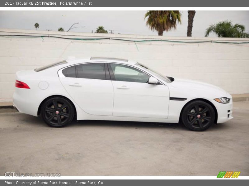 Polaris White / Jet 2017 Jaguar XE 25t Prestige