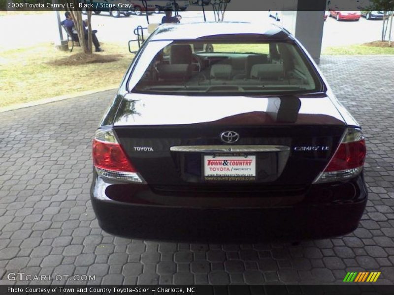 Black / Stone Gray 2006 Toyota Camry LE