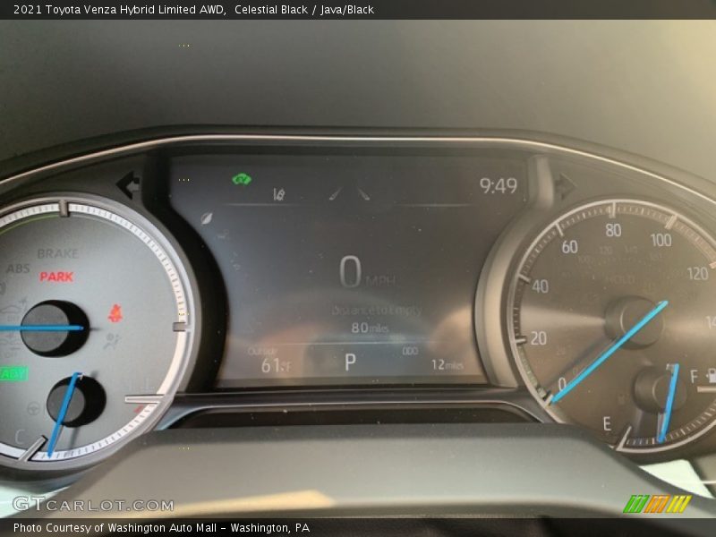  2021 Venza Hybrid Limited AWD Hybrid Limited AWD Gauges