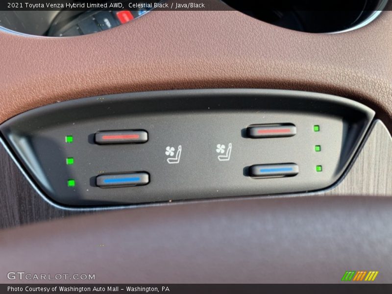 Controls of 2021 Venza Hybrid Limited AWD