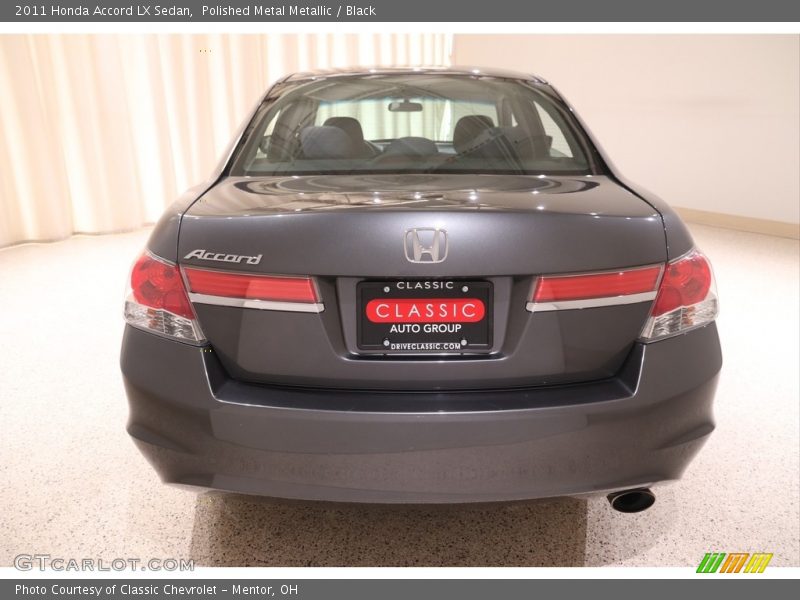 Polished Metal Metallic / Black 2011 Honda Accord LX Sedan