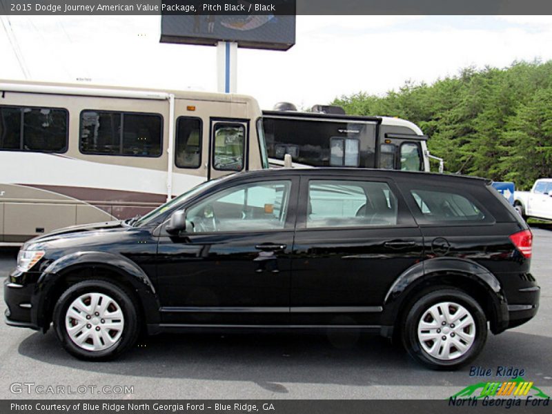 Pitch Black / Black 2015 Dodge Journey American Value Package