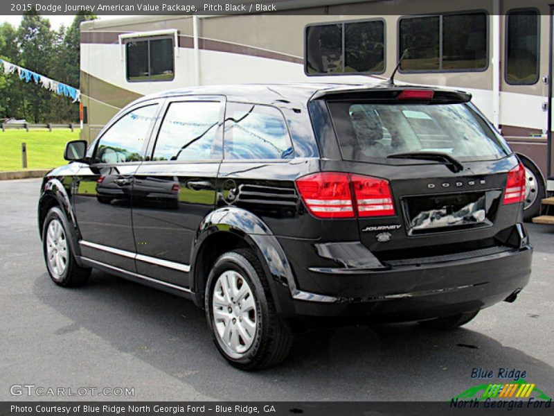 Pitch Black / Black 2015 Dodge Journey American Value Package