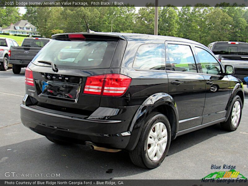 Pitch Black / Black 2015 Dodge Journey American Value Package