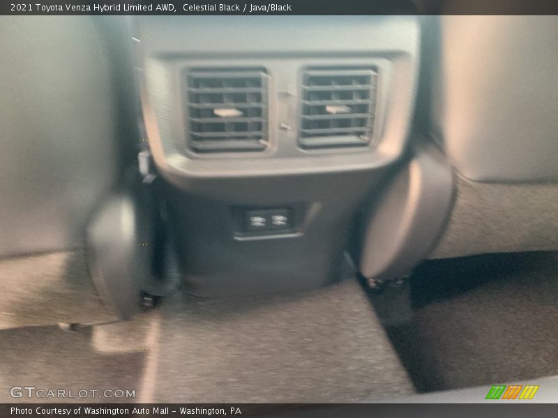 Celestial Black / Java/Black 2021 Toyota Venza Hybrid Limited AWD