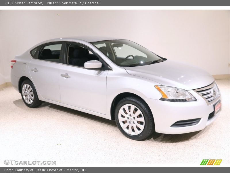  2013 Sentra SV Brilliant Silver Metallic