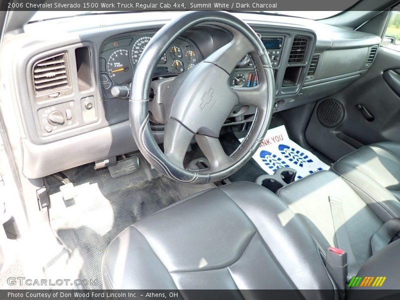 Summit White / Dark Charcoal 2006 Chevrolet Silverado 1500 Work Truck Regular Cab 4x4