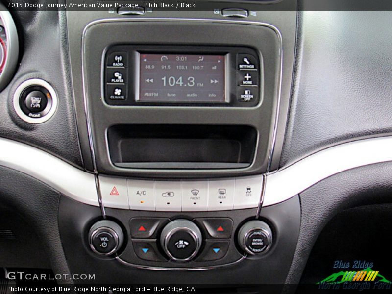 Pitch Black / Black 2015 Dodge Journey American Value Package