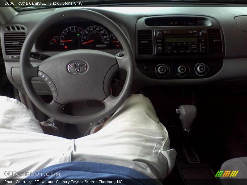 Black / Stone Gray 2006 Toyota Camry LE