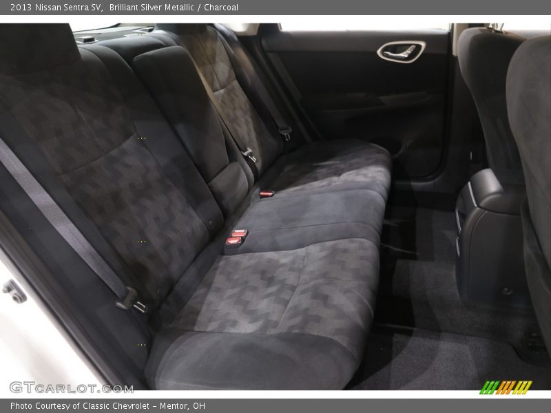 Rear Seat of 2013 Sentra SV