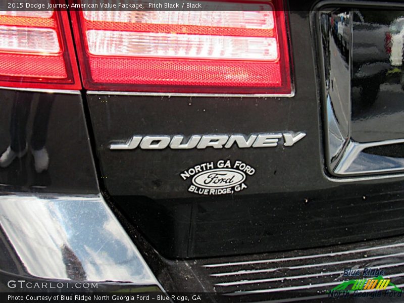 Pitch Black / Black 2015 Dodge Journey American Value Package