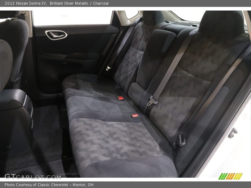 Rear Seat of 2013 Sentra SV