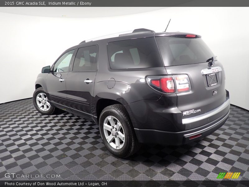 Iridium Metallic / Ebony 2015 GMC Acadia SLE