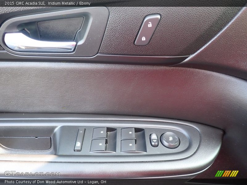 Iridium Metallic / Ebony 2015 GMC Acadia SLE
