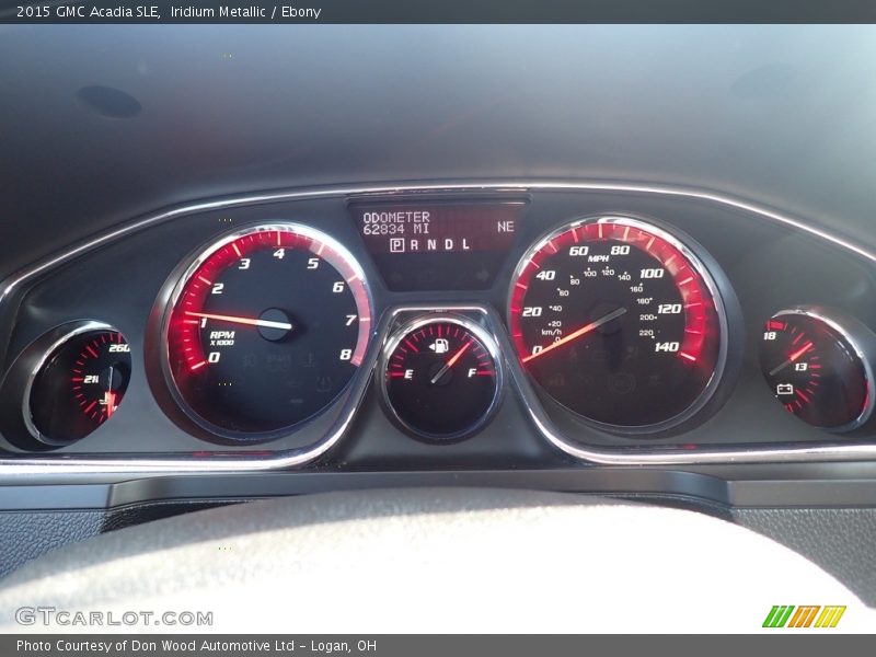 Iridium Metallic / Ebony 2015 GMC Acadia SLE