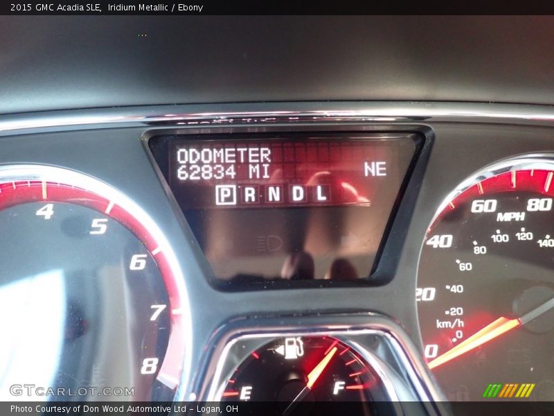 Iridium Metallic / Ebony 2015 GMC Acadia SLE