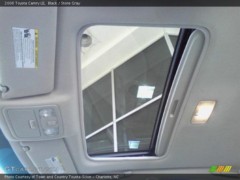 Black / Stone Gray 2006 Toyota Camry LE