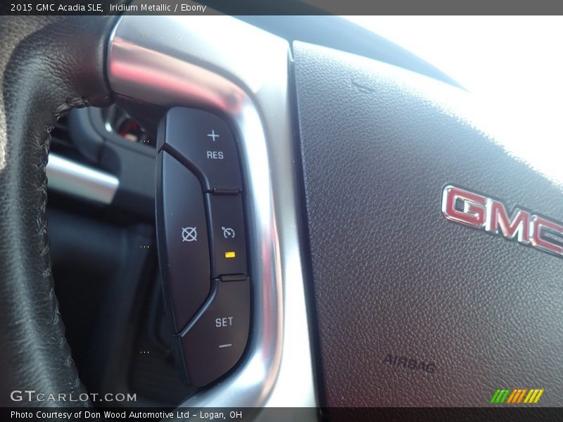 Iridium Metallic / Ebony 2015 GMC Acadia SLE