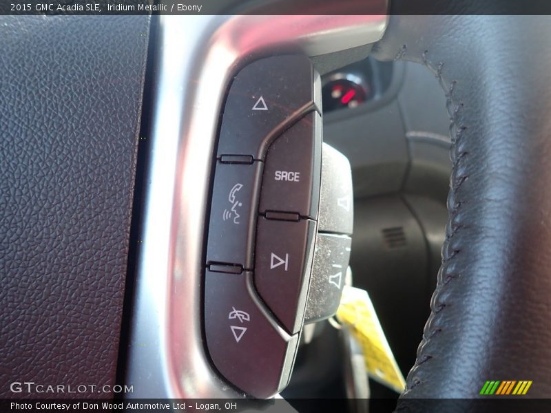 Iridium Metallic / Ebony 2015 GMC Acadia SLE
