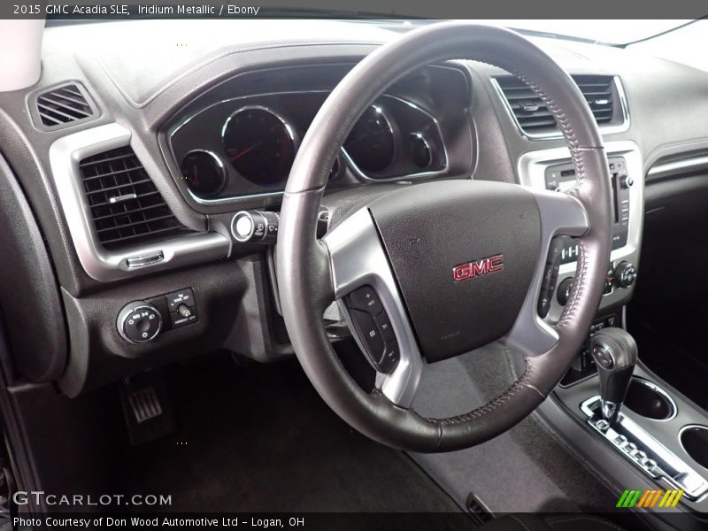 Iridium Metallic / Ebony 2015 GMC Acadia SLE