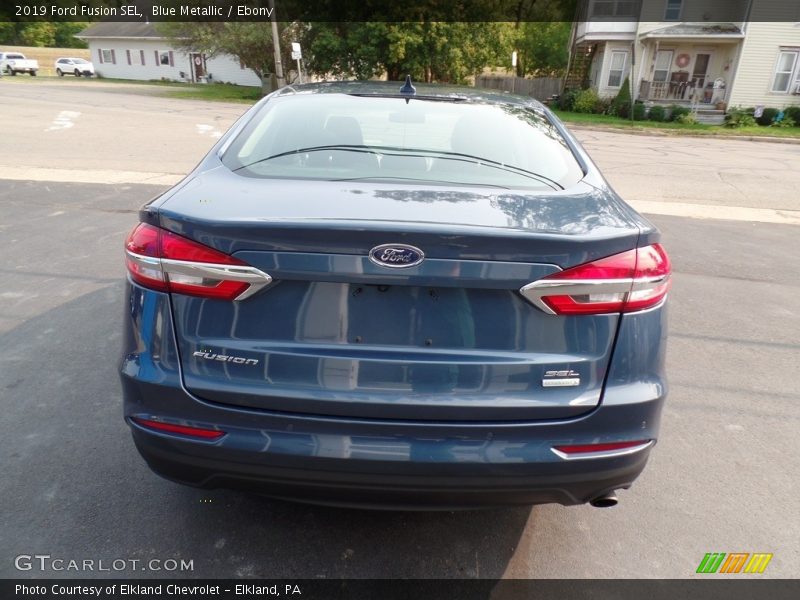 Blue Metallic / Ebony 2019 Ford Fusion SEL
