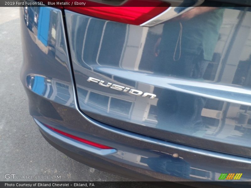 Blue Metallic / Ebony 2019 Ford Fusion SEL