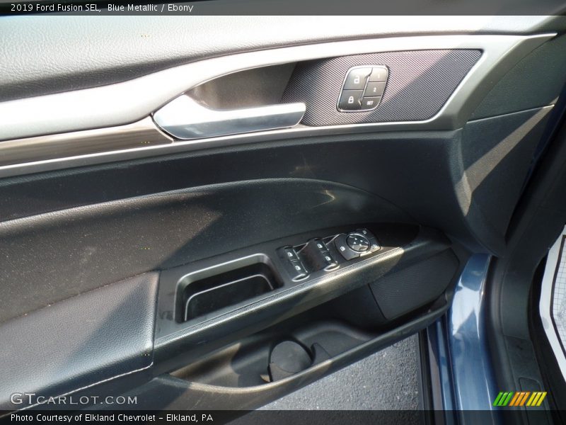 Blue Metallic / Ebony 2019 Ford Fusion SEL