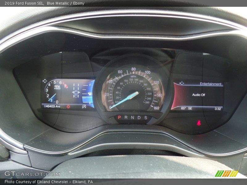Blue Metallic / Ebony 2019 Ford Fusion SEL