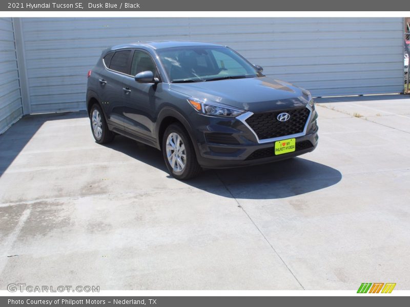 Dusk Blue / Black 2021 Hyundai Tucson SE