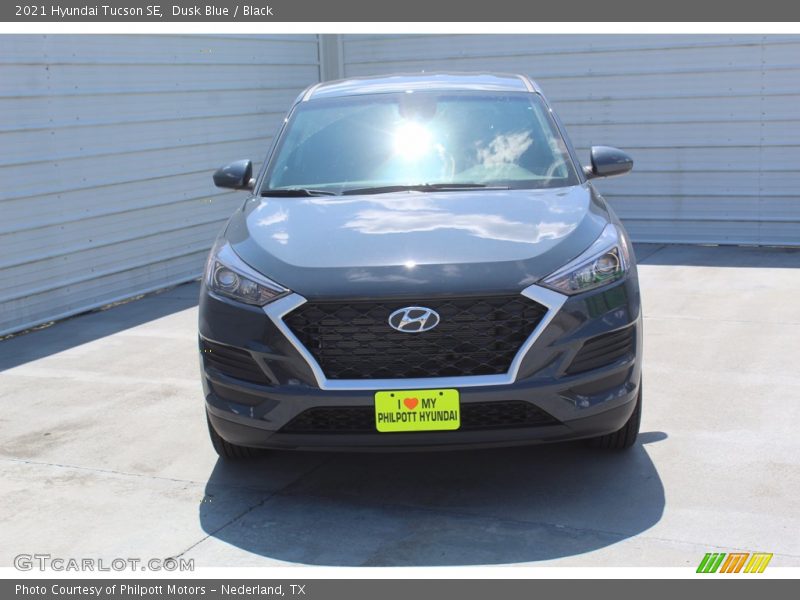 Dusk Blue / Black 2021 Hyundai Tucson SE