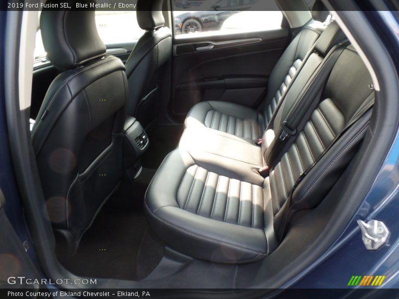 Blue Metallic / Ebony 2019 Ford Fusion SEL
