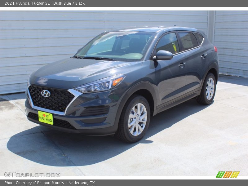 Dusk Blue / Black 2021 Hyundai Tucson SE
