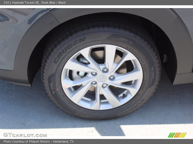 Dusk Blue / Black 2021 Hyundai Tucson SE