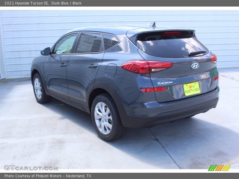 Dusk Blue / Black 2021 Hyundai Tucson SE