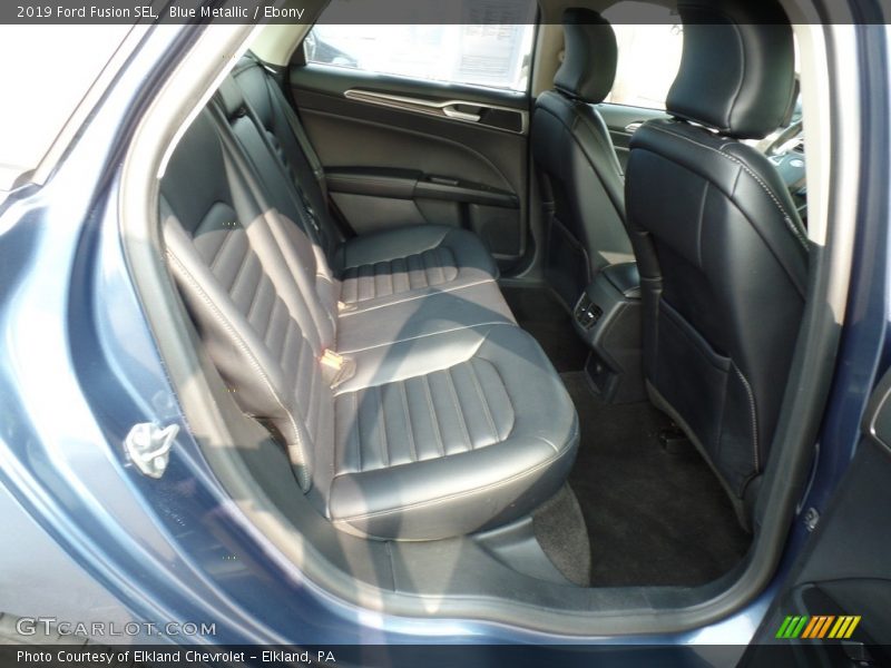 Blue Metallic / Ebony 2019 Ford Fusion SEL