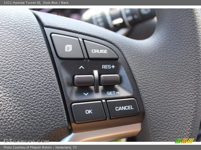 Dusk Blue / Black 2021 Hyundai Tucson SE