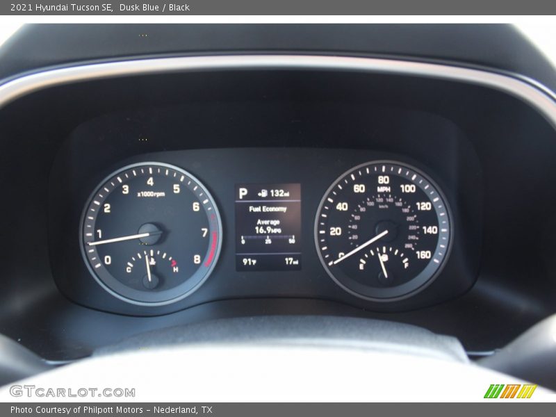 Dusk Blue / Black 2021 Hyundai Tucson SE