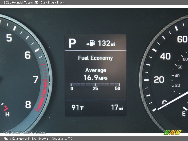 Dusk Blue / Black 2021 Hyundai Tucson SE