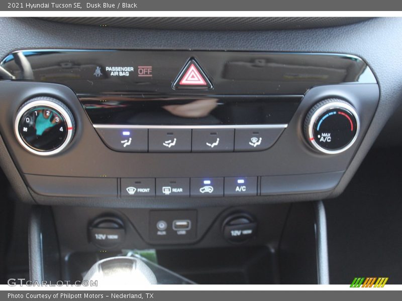 Dusk Blue / Black 2021 Hyundai Tucson SE