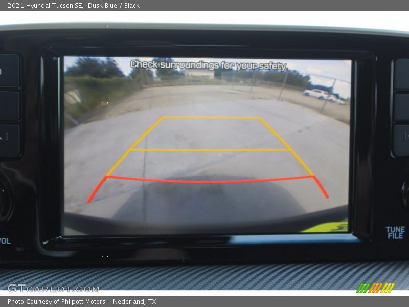 Dusk Blue / Black 2021 Hyundai Tucson SE