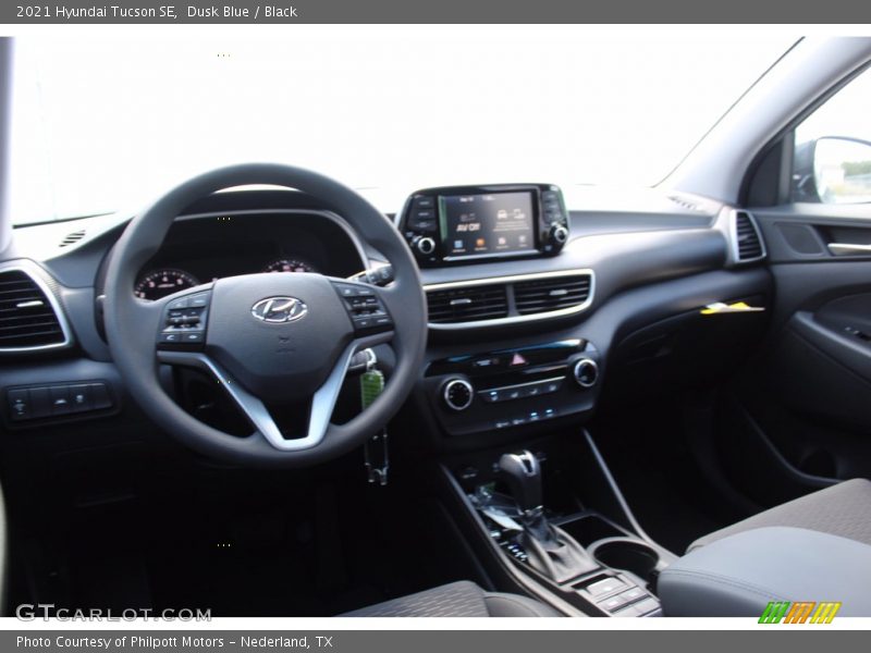 Dusk Blue / Black 2021 Hyundai Tucson SE