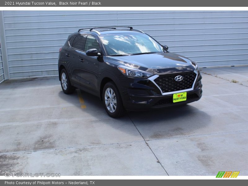 Black Noir Pearl / Black 2021 Hyundai Tucson Value