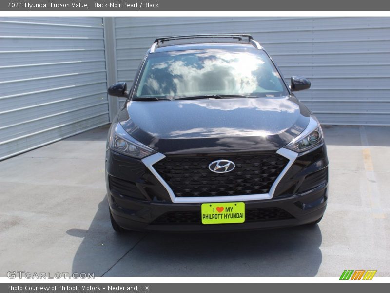 Black Noir Pearl / Black 2021 Hyundai Tucson Value