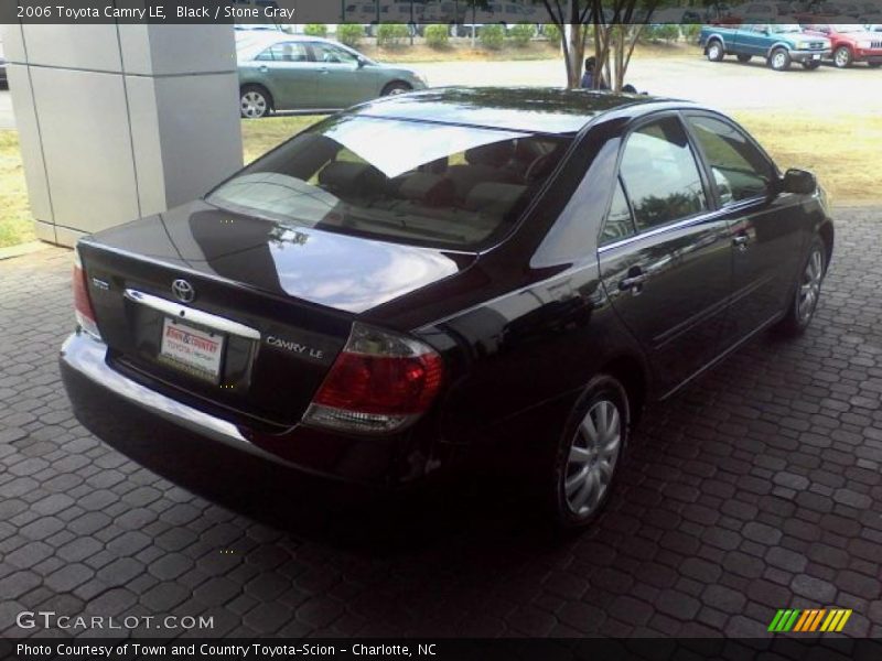 Black / Stone Gray 2006 Toyota Camry LE