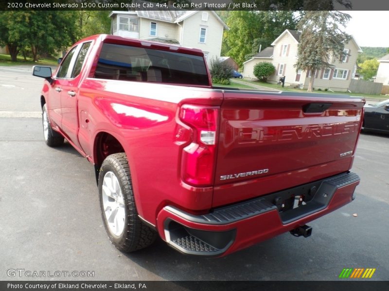 Cajun Red Tintcoat / Jet Black 2020 Chevrolet Silverado 1500 Custom Double Cab 4x4