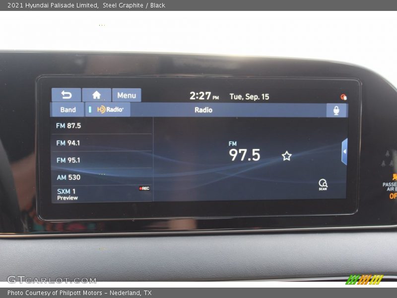 Steel Graphite / Black 2021 Hyundai Palisade Limited