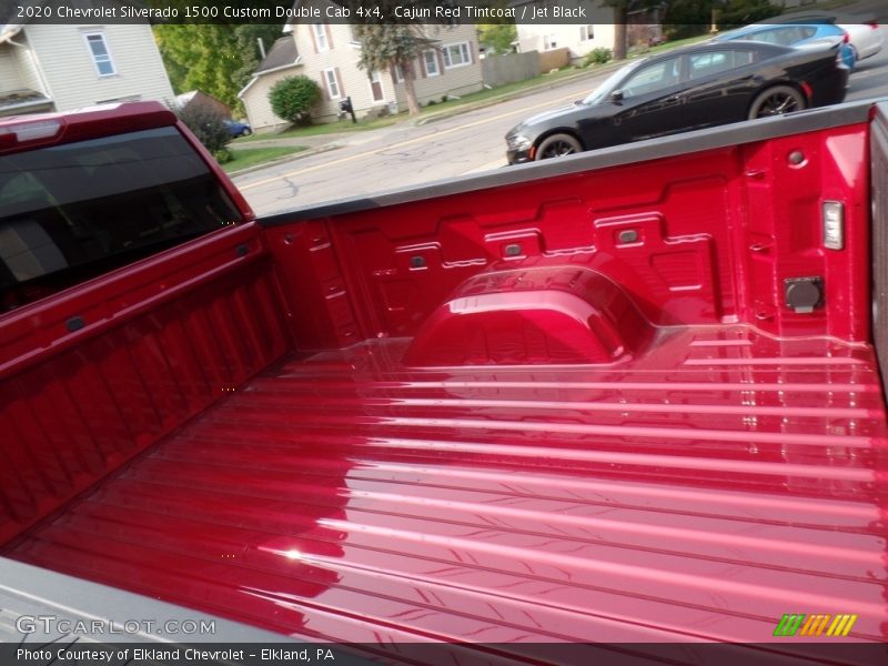 Cajun Red Tintcoat / Jet Black 2020 Chevrolet Silverado 1500 Custom Double Cab 4x4