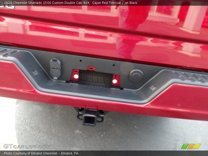 Cajun Red Tintcoat / Jet Black 2020 Chevrolet Silverado 1500 Custom Double Cab 4x4