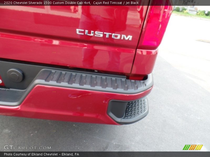 Cajun Red Tintcoat / Jet Black 2020 Chevrolet Silverado 1500 Custom Double Cab 4x4