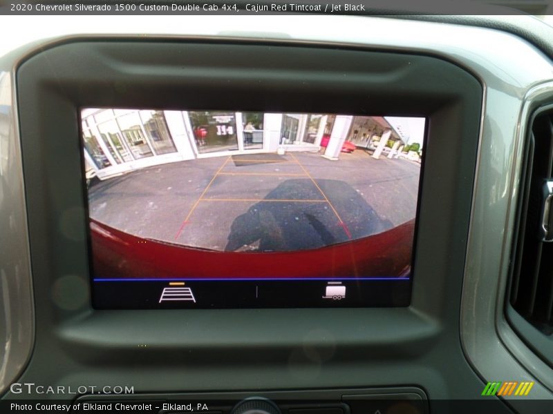 Cajun Red Tintcoat / Jet Black 2020 Chevrolet Silverado 1500 Custom Double Cab 4x4